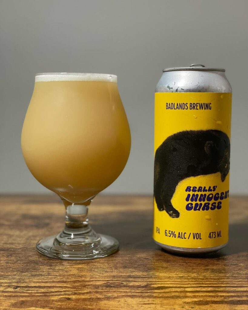 Badlands Brewing really innocent curse review by b33rlyalive