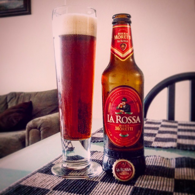Birra Moretti La Rossa beer review by beer_reviewer