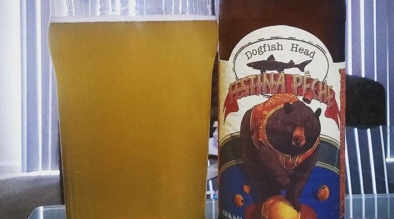 Dogfish Head Brewery Festina Péche review by beer_reviewer