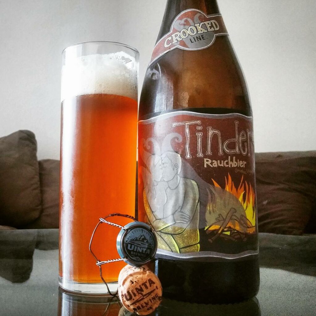 Uinta Brewing tinder rauchbier beer review by beer_reviewer