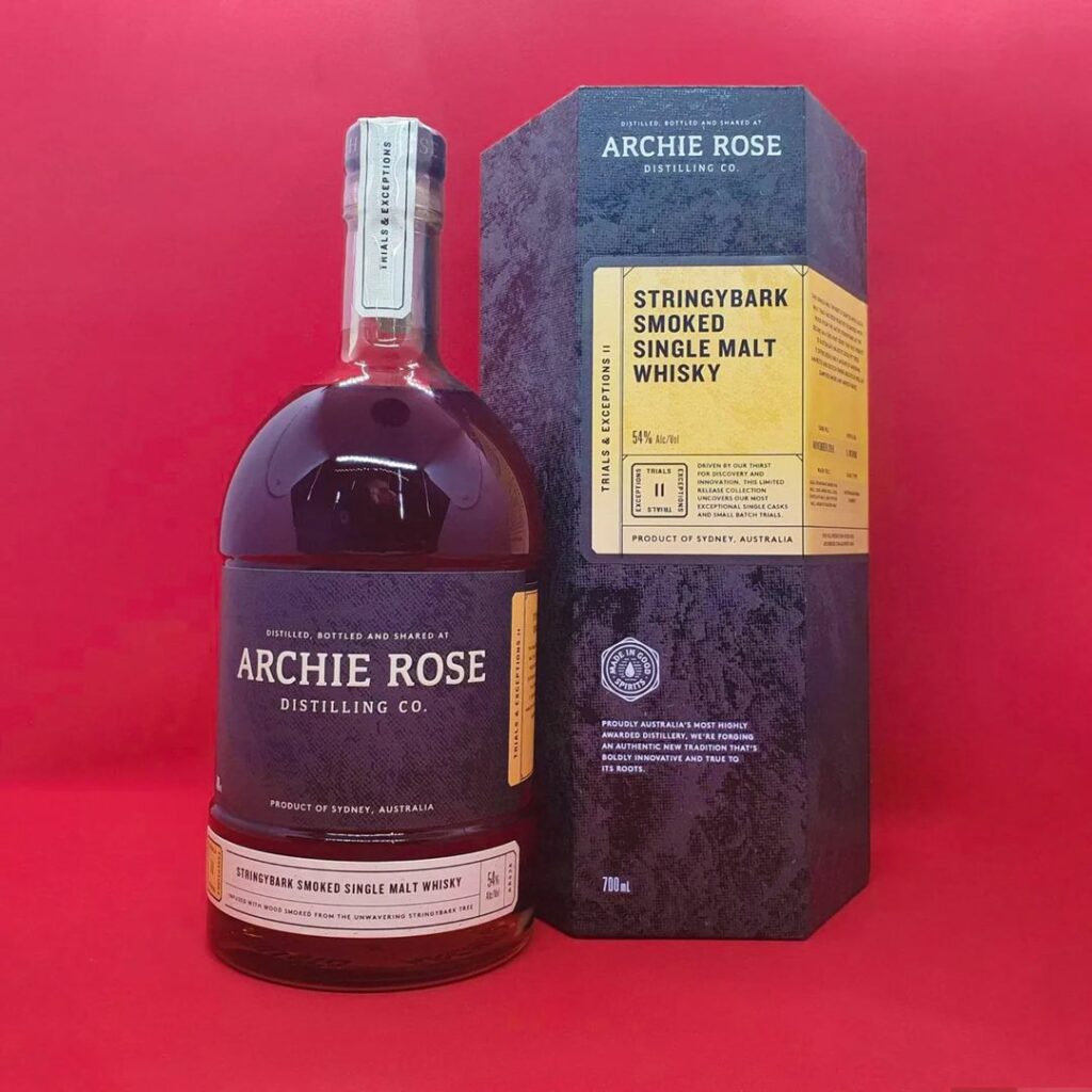 archie rose distilling co. stringybark smoked single malt whisky review by drams by dre
