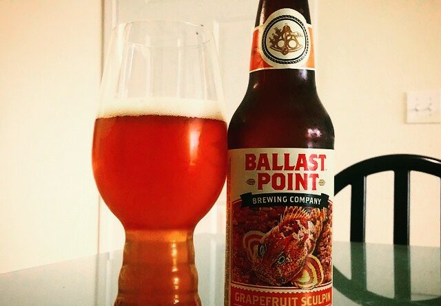 ballast point brewing grapefruit sculpin beer review by beer_reviewer