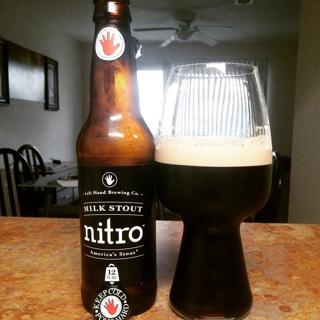 left hand brewing co nitro beer review by beer_reviewer