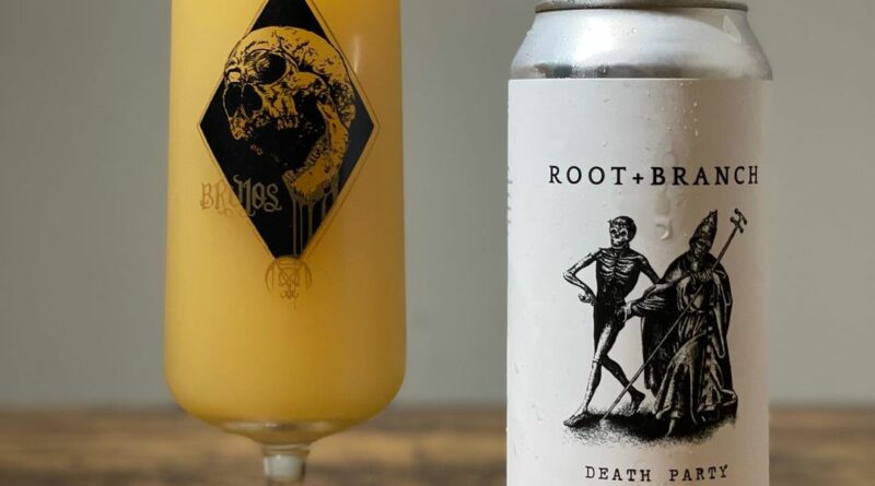 root and branch brewing death party beer review by b33rlyalive