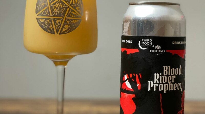 third moon beer rouge river brewery blood river prophecy review by b33rlyalive
