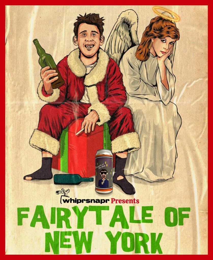 whiprsnapr brewing co Fairytale of New York review by Bos beer blog