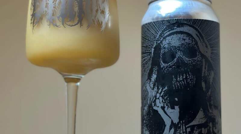 Fidens Brewing x Brujos Brewing Hollow Words Will Burn beer review by b33rlyalive