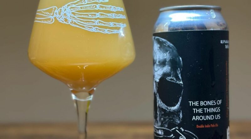 Fidens Brewing x Troon Brewing the bones of things around us beer review by b33rlyalive