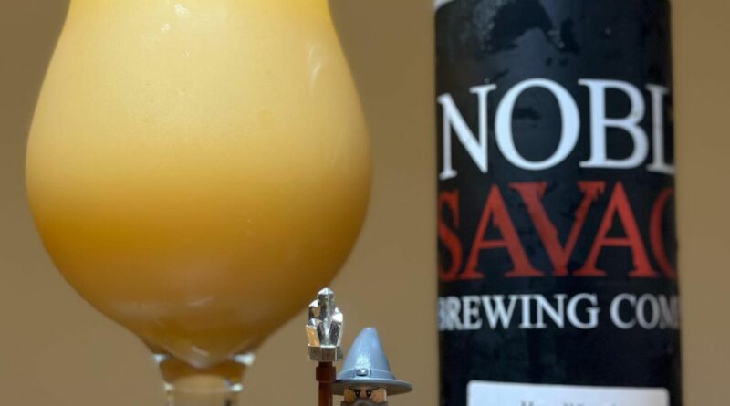Noble Savage Brewing Company Haze Wizard beer review by b33rlyalive