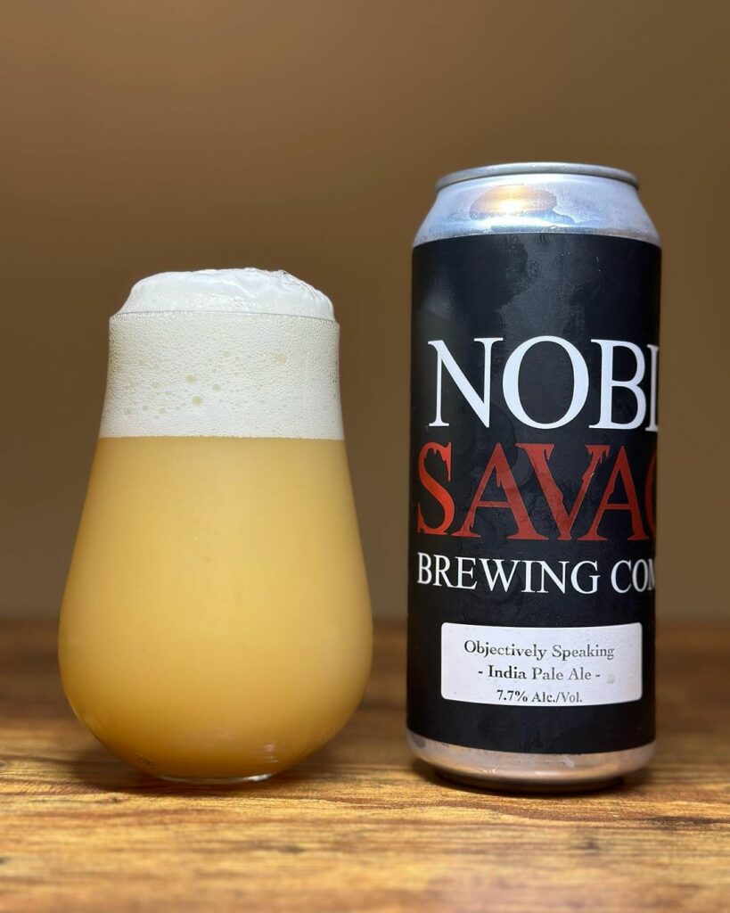 Noble Savage Brewing Company Objectively Speaking beer review by b33rlyalive