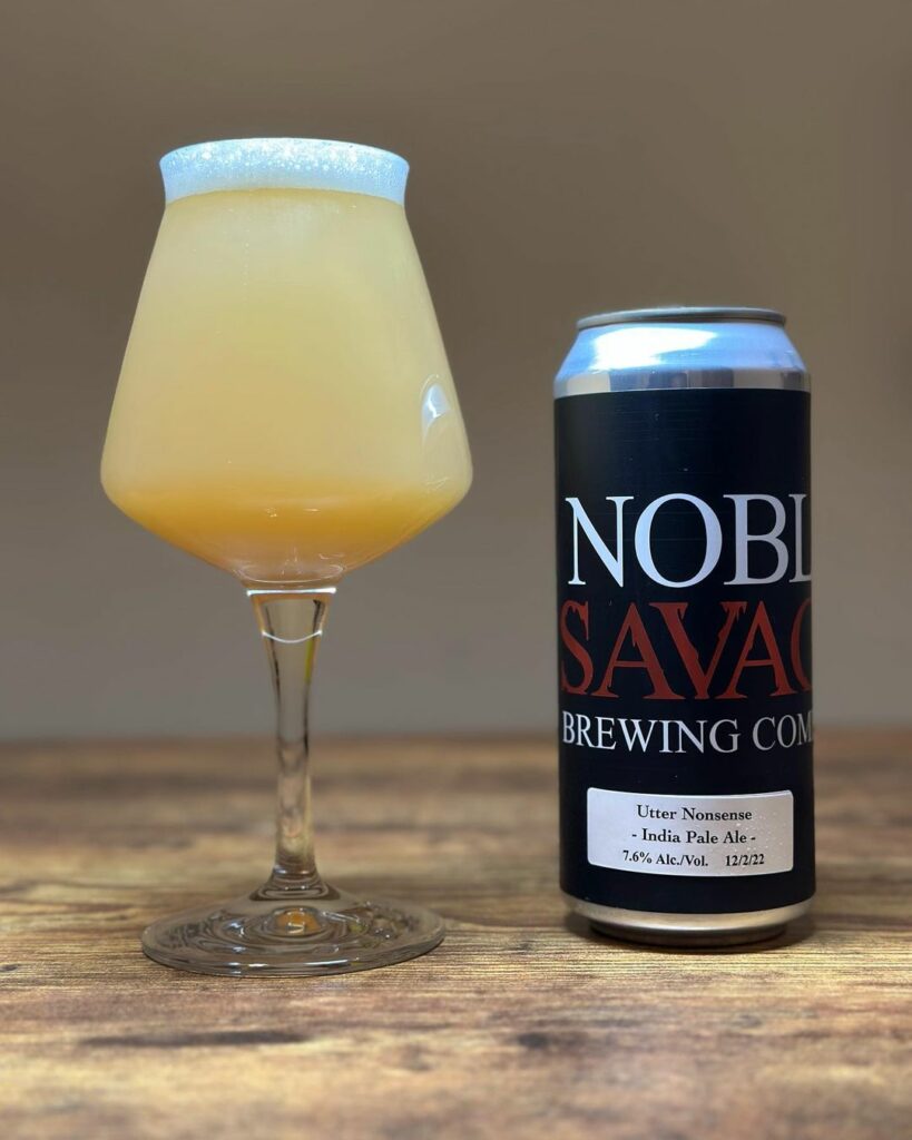 Noble Savage Brewing Company Utter Nonsense beer review by b33rlyalive