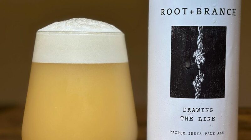 Root and Branch Brewing Drawing the Line beer review by b33rlyalive